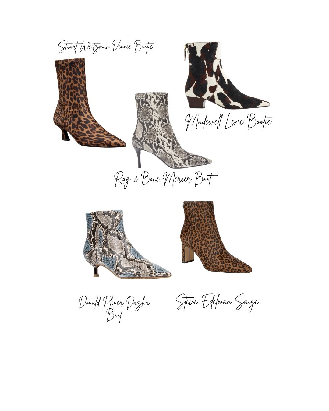Animal print boots add so much style and sophistication to an outfit! We have always loved the bold statement they make!

Take a look at some of our favorites!!

#LTKOver40 #LTKShoeCrush