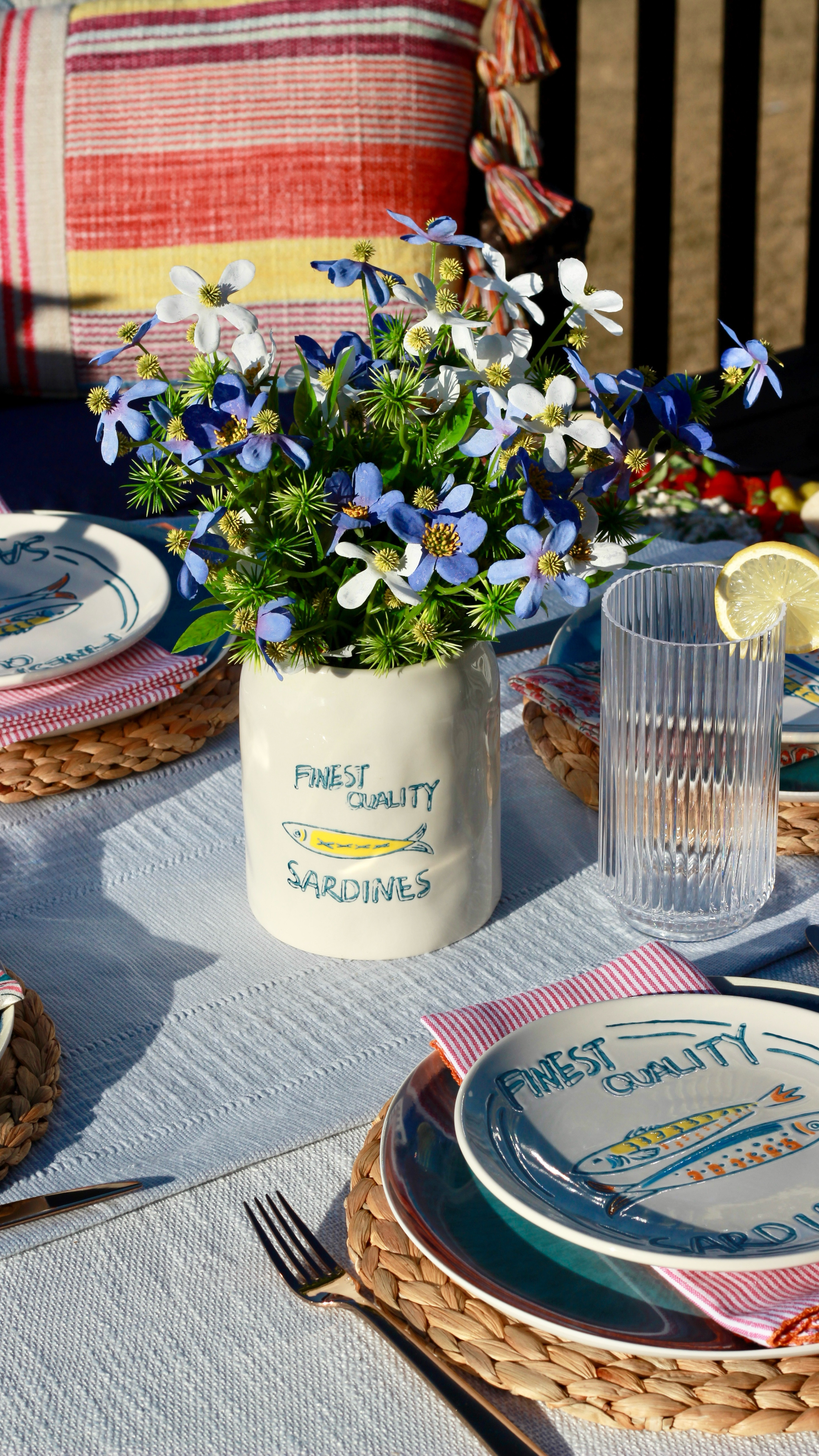 #ad Time to refresh the deck for outdoor dining! I like my outdoor spaces to be fun, bold and colorful. Lucky for me @worldmarket has tons of vibrant pieces for both outdoor entertaining and relaxing in style. #WorldMarketFinds #WorldMarketPartner 

#LTKHome #LTKSeasonal #LTKFindsUnder100