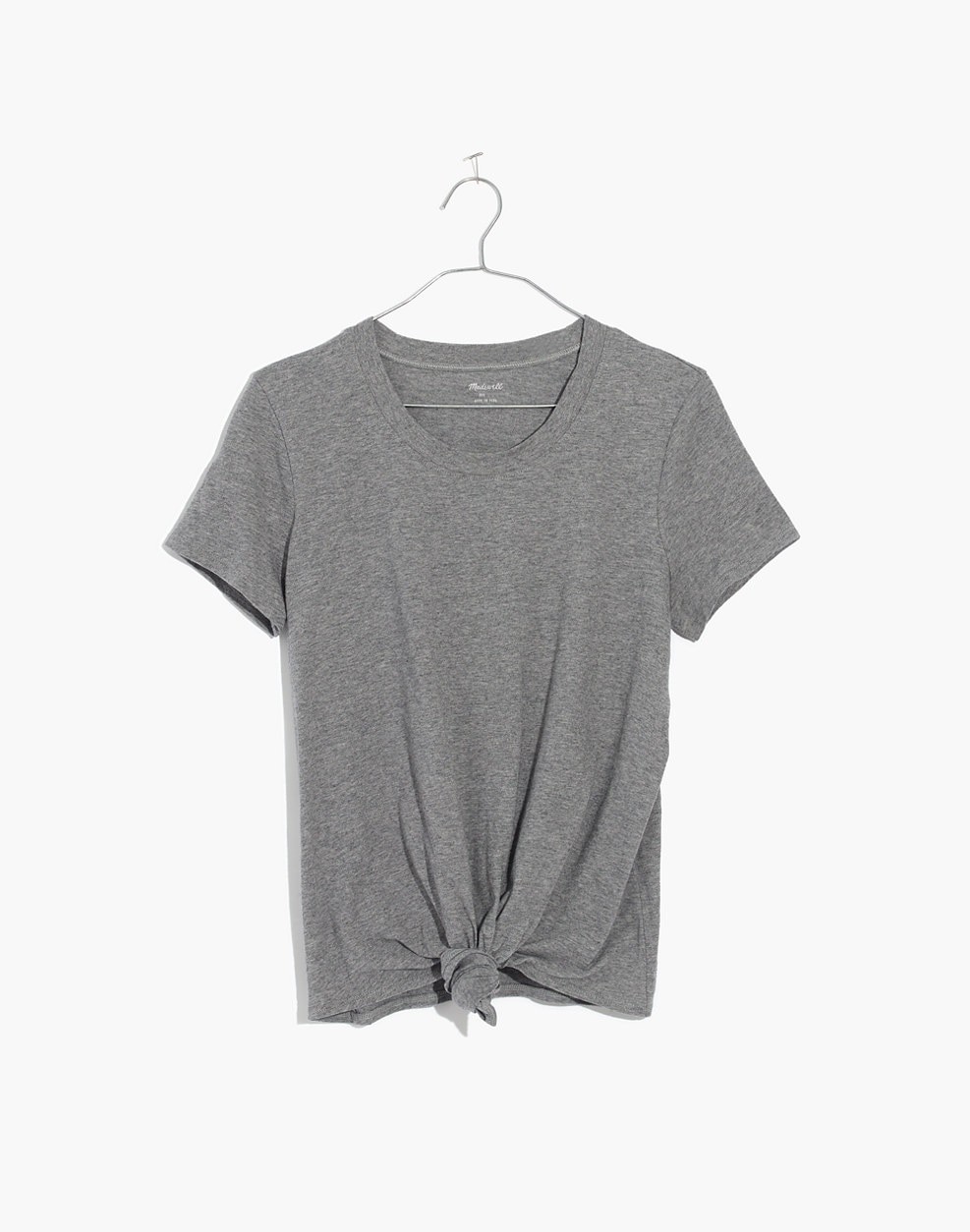 Knot-Front Tee | Madewell