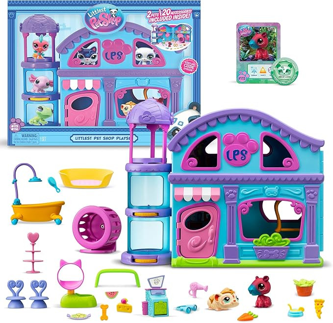 Littlest Pet Shop Playset - LPS Gen 7, Authentic Mystery Figures, Surprise Collectible Kidult Toy... | Amazon (US)
