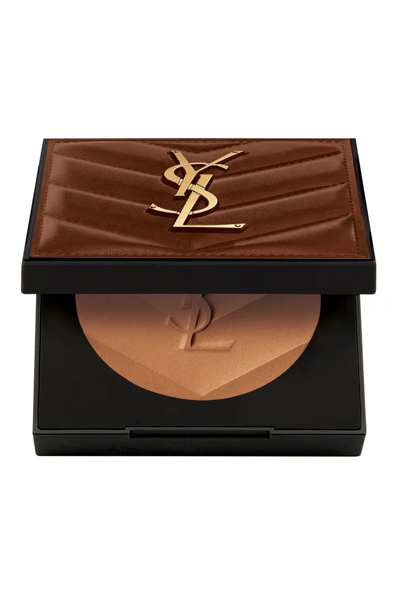 Yves Saint Laurent All Hours Hyper Bronzer Ultimate Couture Clutch in 01 Light Sepia at Nordstrom | Nordstrom