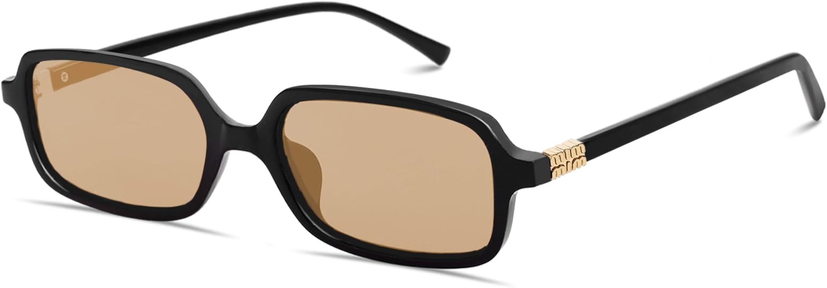 BOTEN Retro Sunglasses for Women Men 90s Small Rectangular Sun Glasses Vintage Cute Narrow Trendy... | Amazon (US)