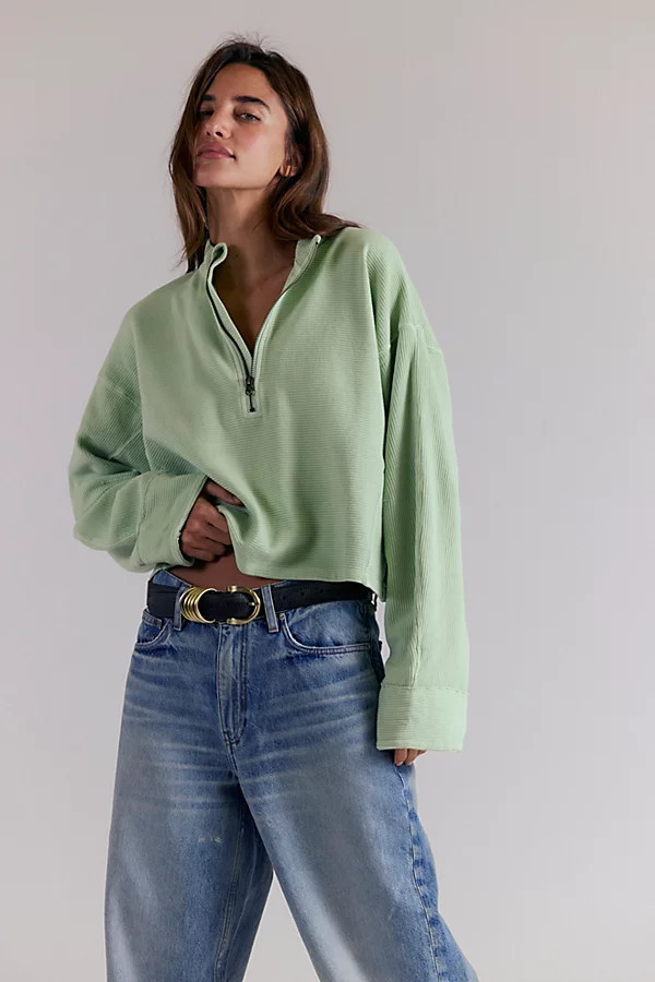 We The Free Celeste Quarter Zip | Free People (Global - UK&FR Excluded)