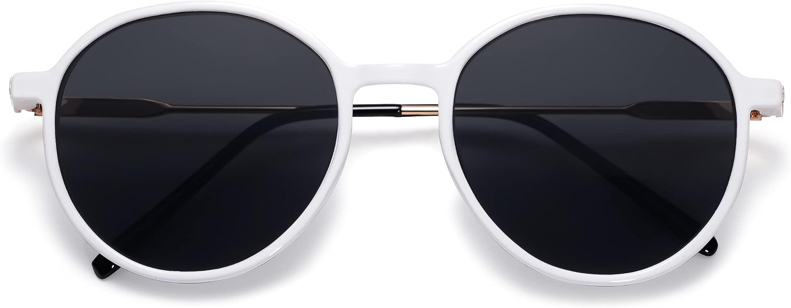 SOJOS Fashion Hexagon Round Sunglasses for Women Trendy Inspired Designer Style Big Shades Sunglasse | Amazon (US)