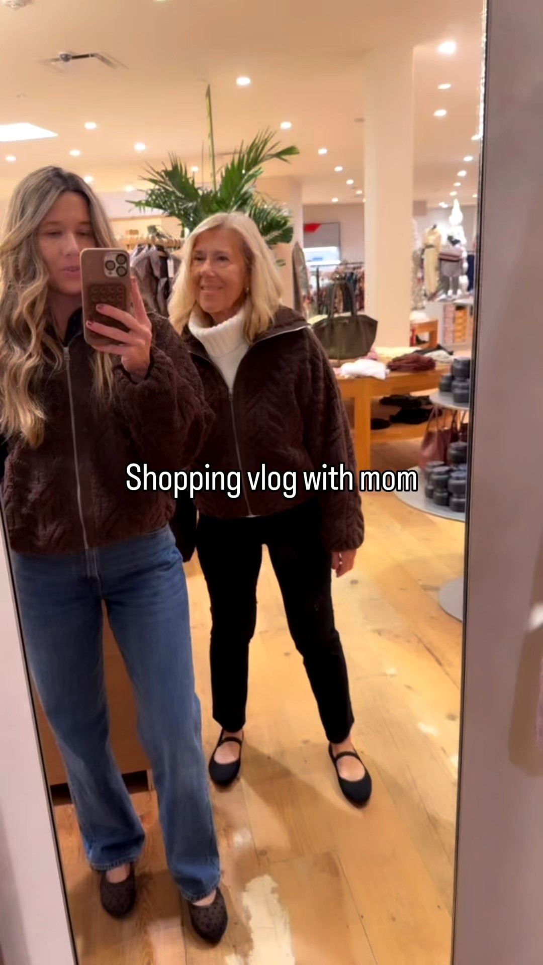 Monthly shopping day with mom - we tried on so many great jackets for fall and winter and looked at all the beaded bags in anthro! Full vlog on YouTube! 

#LTKOver40 #LTKvlog #LTKSeasonal
