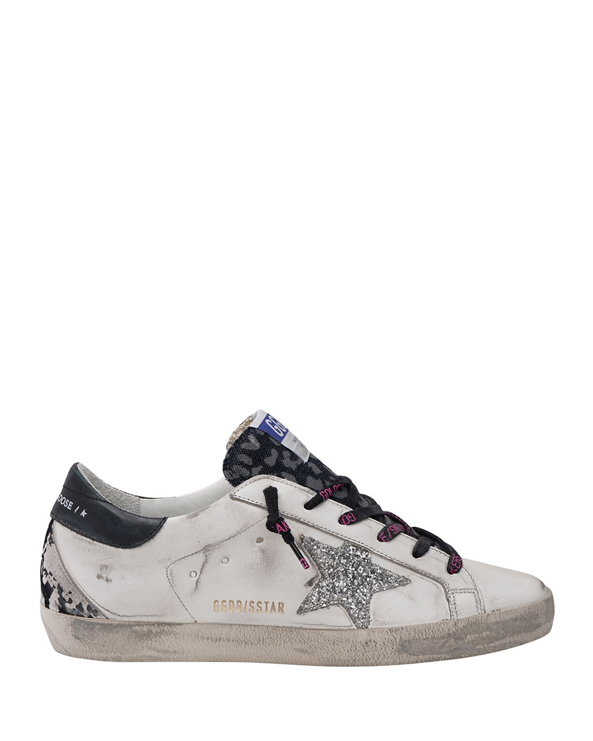 Superstar Mixed Media Sneakers | Neiman Marcus