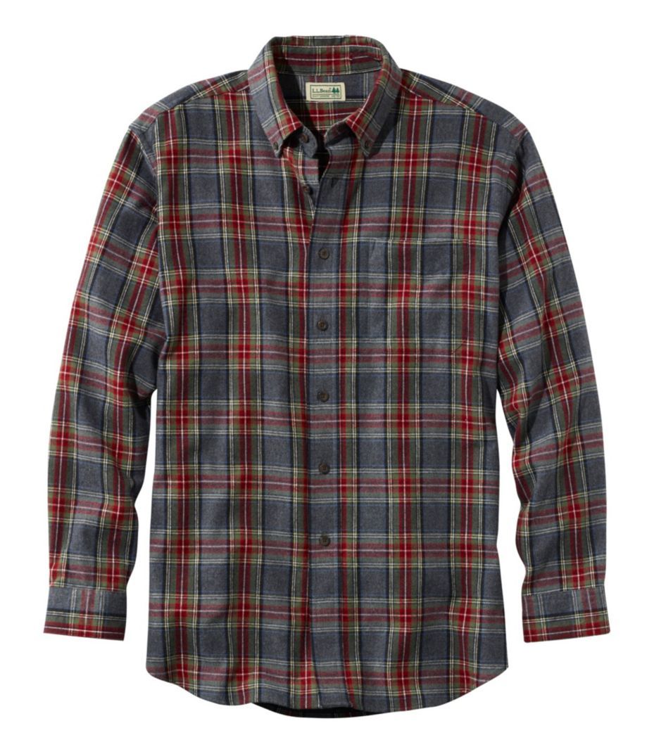 Scotch Plaid Flannel Shirt, Traditional Fit | L.L. Bean