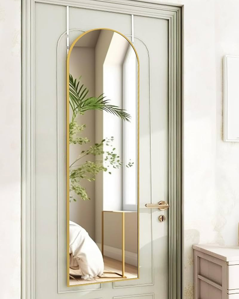 Arch Mirror Full Length, Door Mirror Full Length, Over The Door Mirror Full Length, 48"x14" Mirro... | Amazon (US)