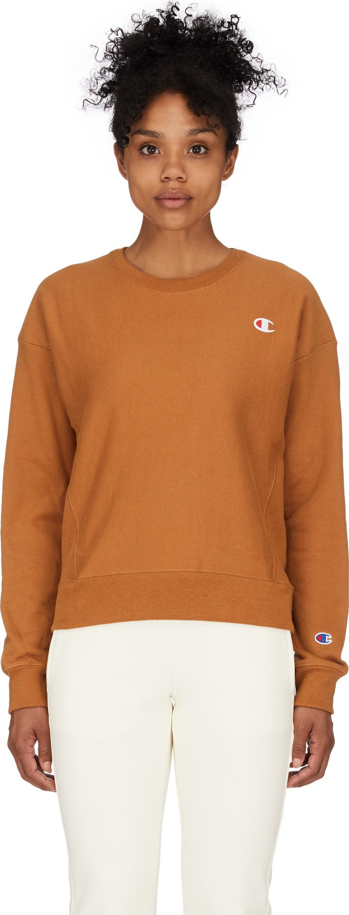 Champion - Reverse Weave Crew Neck Pullover - Brown Sepia | Influence U