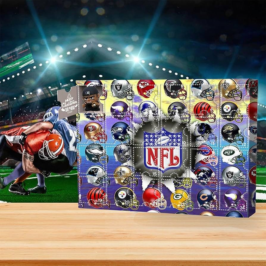 24pc American Football Advent Calendar 2024, Cute Football Characters 24 Days Christmas Calendar,... | Amazon (US)