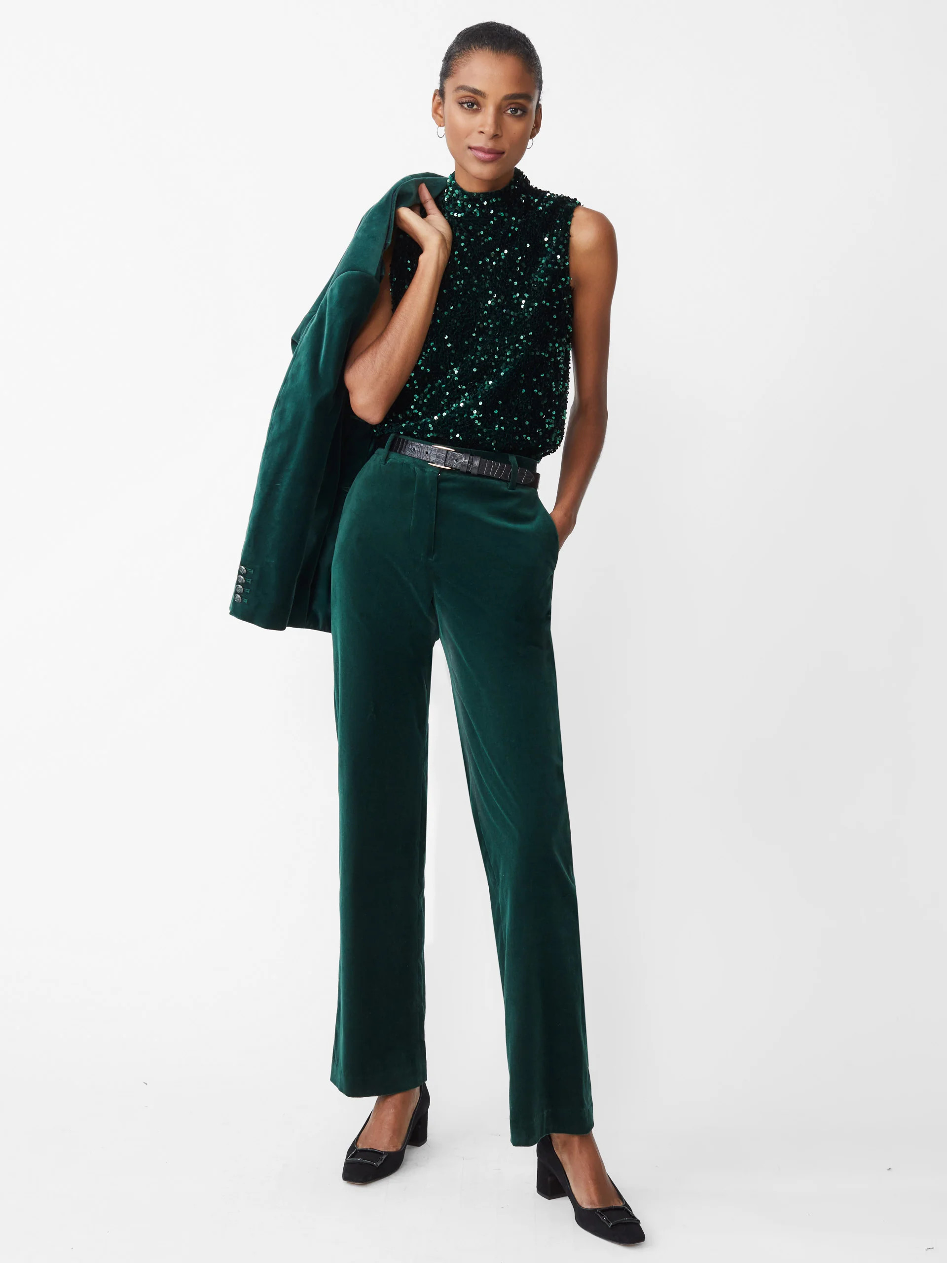 Collin Velvet Pants | J.McLaughlin