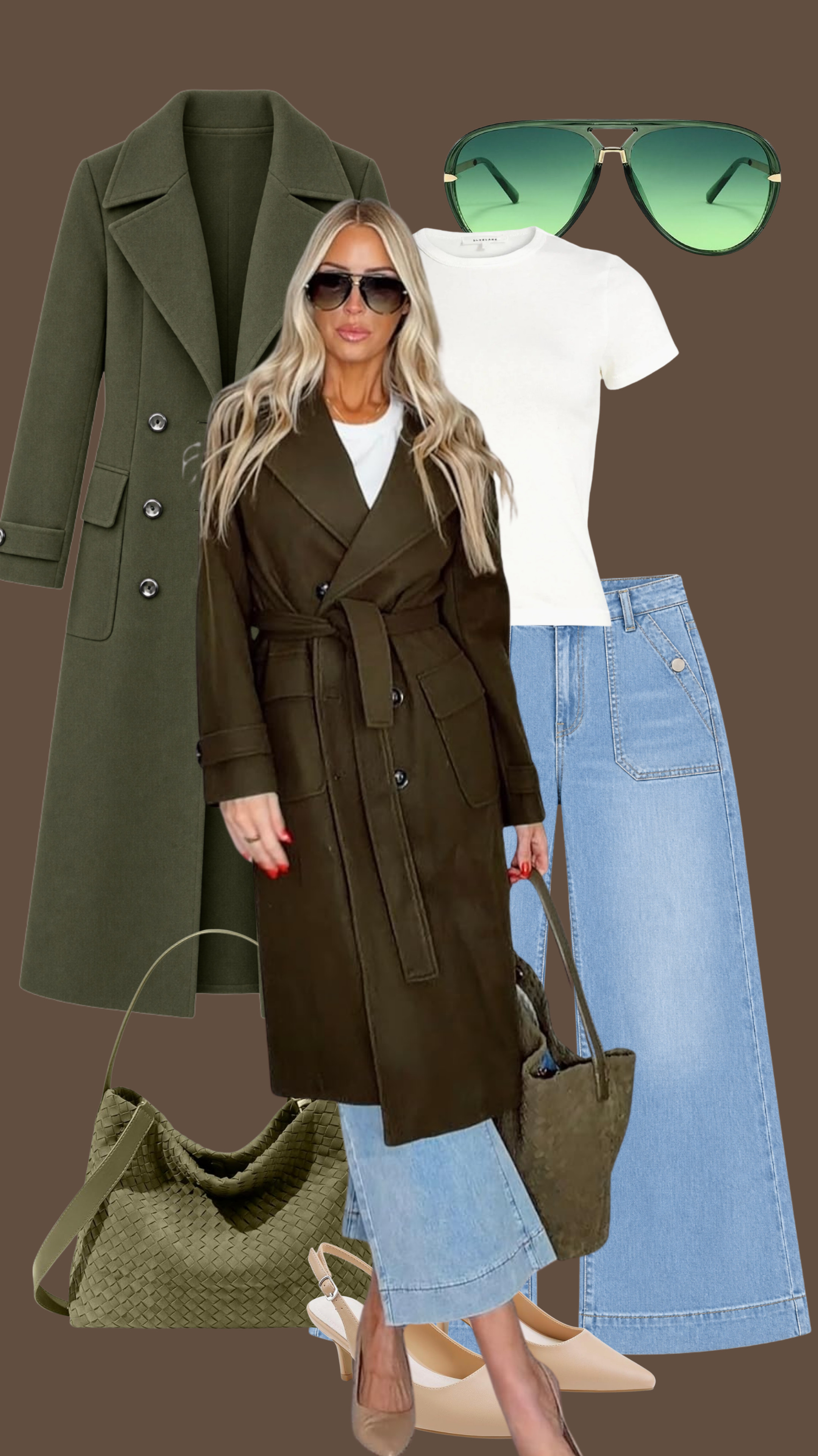 Layering is key this season! Check out my fave trench coat and denim combo.  

 #LTKgrwm #LTKootd #LTKSeasonal