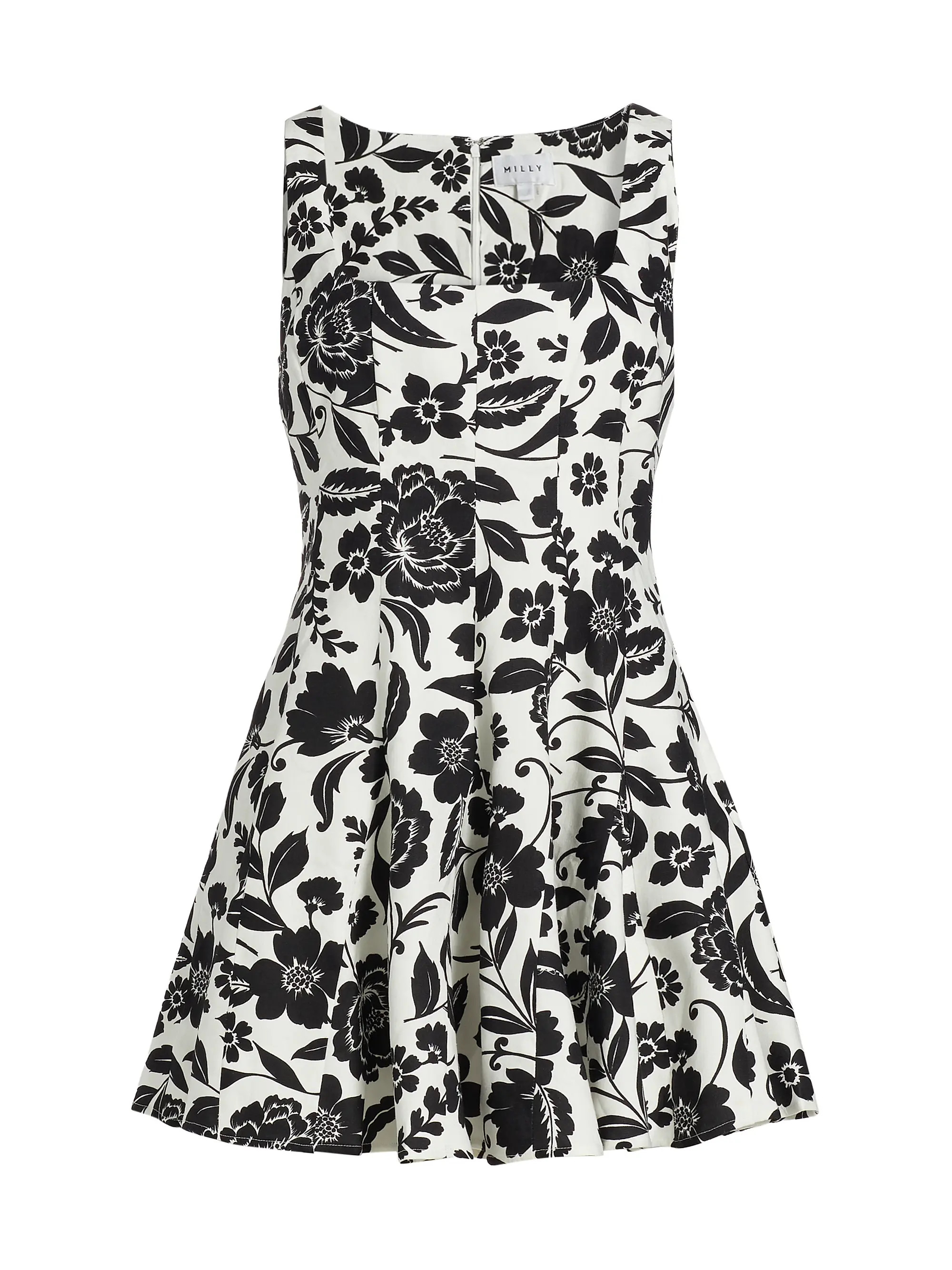 Milly Flowers Of Spain Linen Minidress | Saks Fifth Avenue