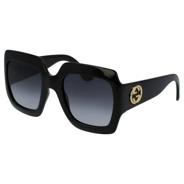 Gucci Oversize Black Square Sunglasses - Walmart.com | Walmart (US)