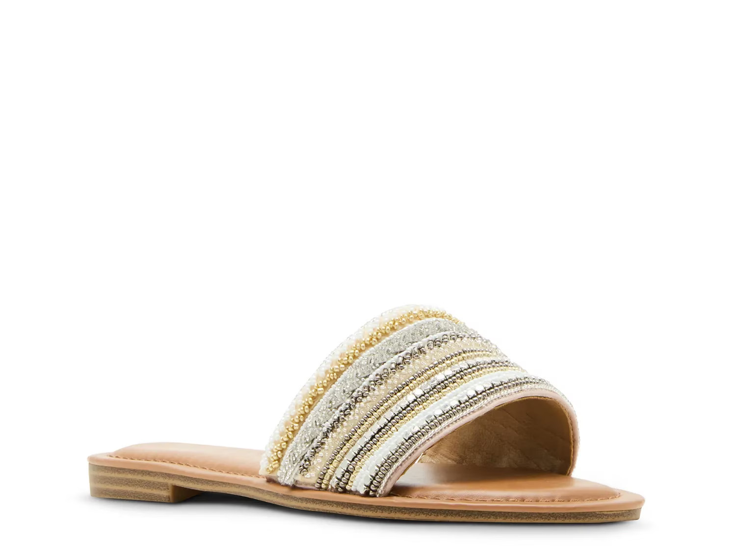 Madden Girl Friendship Sandal | Women's | Multicolor Metallic | Size 9.5 | Sandals | DSW