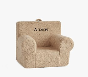 Kids Anywhere Chair®, Cozy Oatmeal Sherpa | Pottery Barn Kids