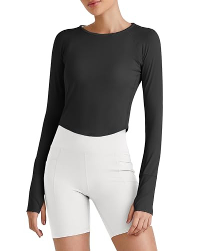 G4Free UPF 50+ Rash Guard for Women Long Sleeve Workout Tops Lightweight Sun Shirts UV Protection... | Amazon (US)