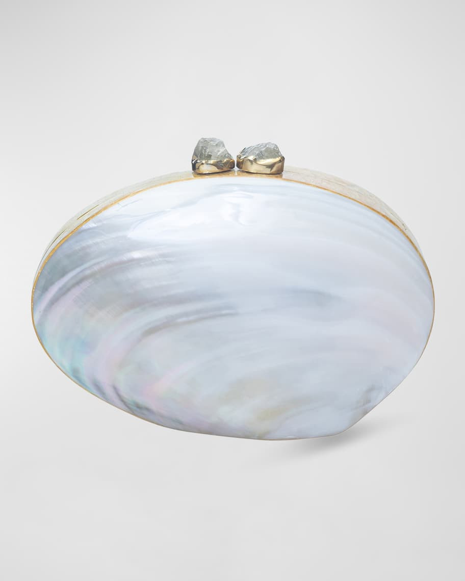 Rafe Ariel Shell Clutch Bag | Neiman Marcus
