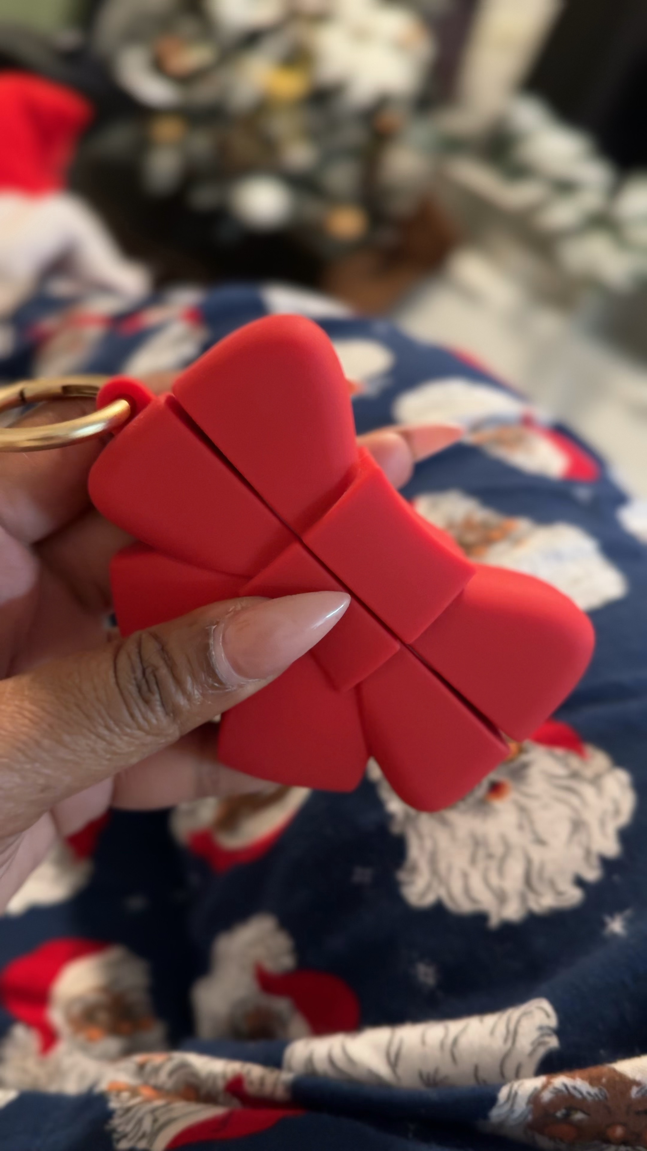 Stocking stuffer or 12 days of Christmas gift, this little AirPod case is perfect! 

The red bow is totally on trend and it’s so affordable

#stockingstuffers #techgifts 

#LTKGiftGuide #LTKHoliday #LTKFindsUnder50