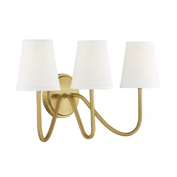 Saxatil 3 - Light Dimmable Armed Sconce | Wayfair North America