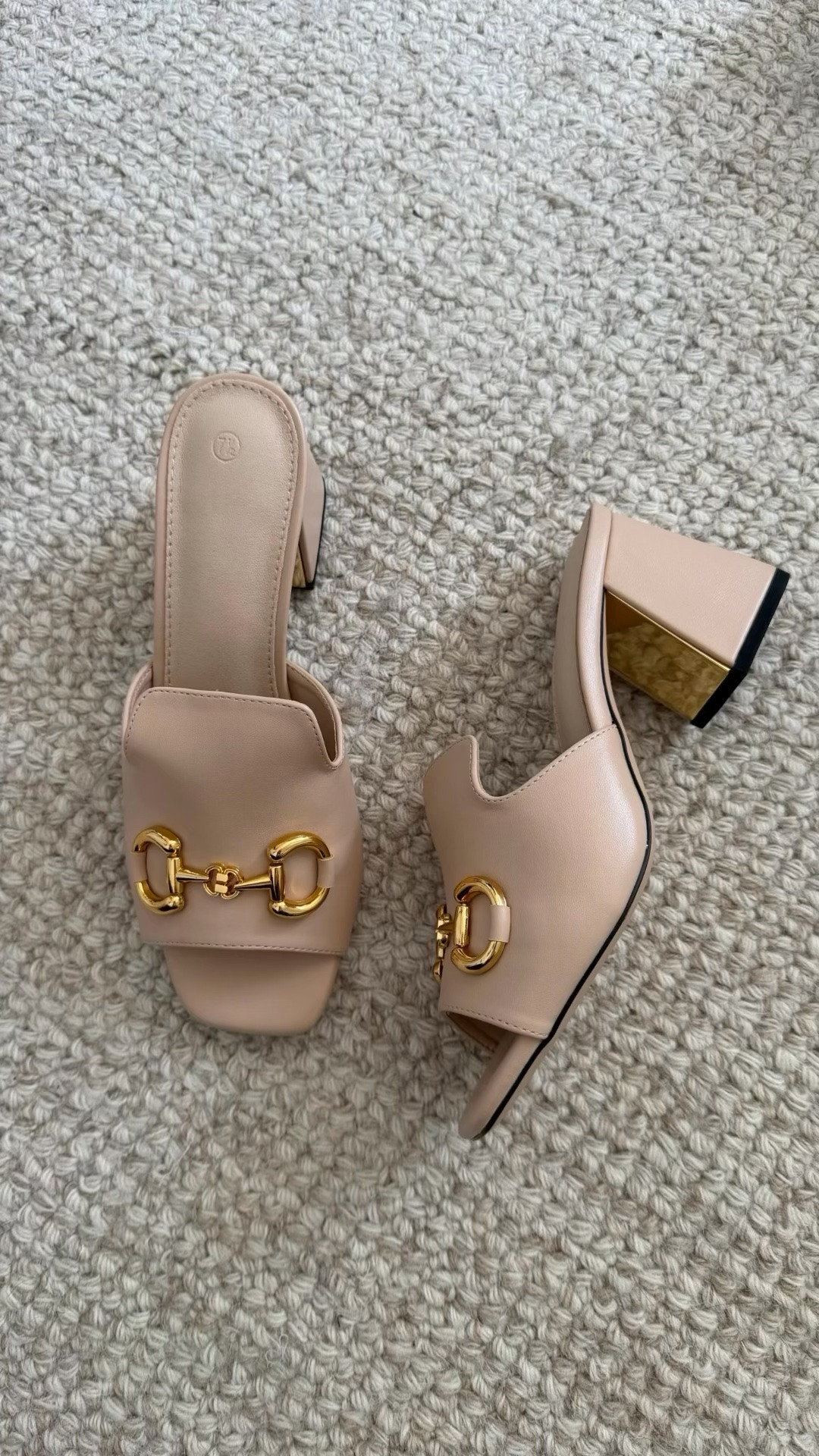 Amazon find 🤎 The softest, most comfortable heels ever! These designer-inspired mules are absolutely divine and look so much more expensive than they are.

The padded insole makes them incredibly comfortable, and the gold horsebit hardware gives them that elevated, luxe look. Such a good Amazon shoe find for fall!

➡️ True to size
➡️ Padded insole
➡️ Gold horsebit detail
➡️ Amazon find

Amazon mules | Amazon shoes | designer inspired shoes | horsebit mules | comfortable heels | padded heels | quiet luxury shoes | fall shoes for women | affordable designer inspired shoes | Amazon fashion finds

#AmazonFinds #AmazonFashion #FallShoes #LTKShoeCrush

#LTKSeasonal #LTKOver40 #LTKgrwm
