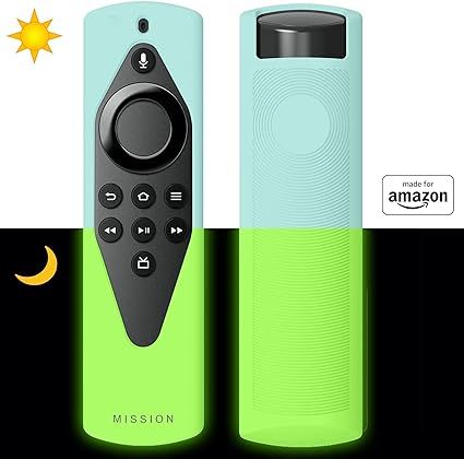 Made for Amazon Remote Cover Case, for Alexa Voice Remote Lite | Glow in the Dark | Amazon (US)