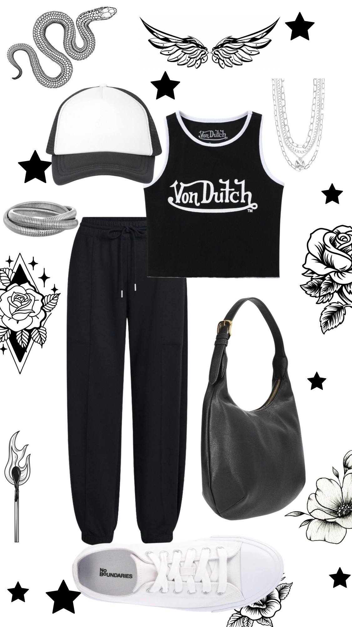 Casual edgy outfit inspo

#LTKgrwm #LTKootd #LTKMidsize