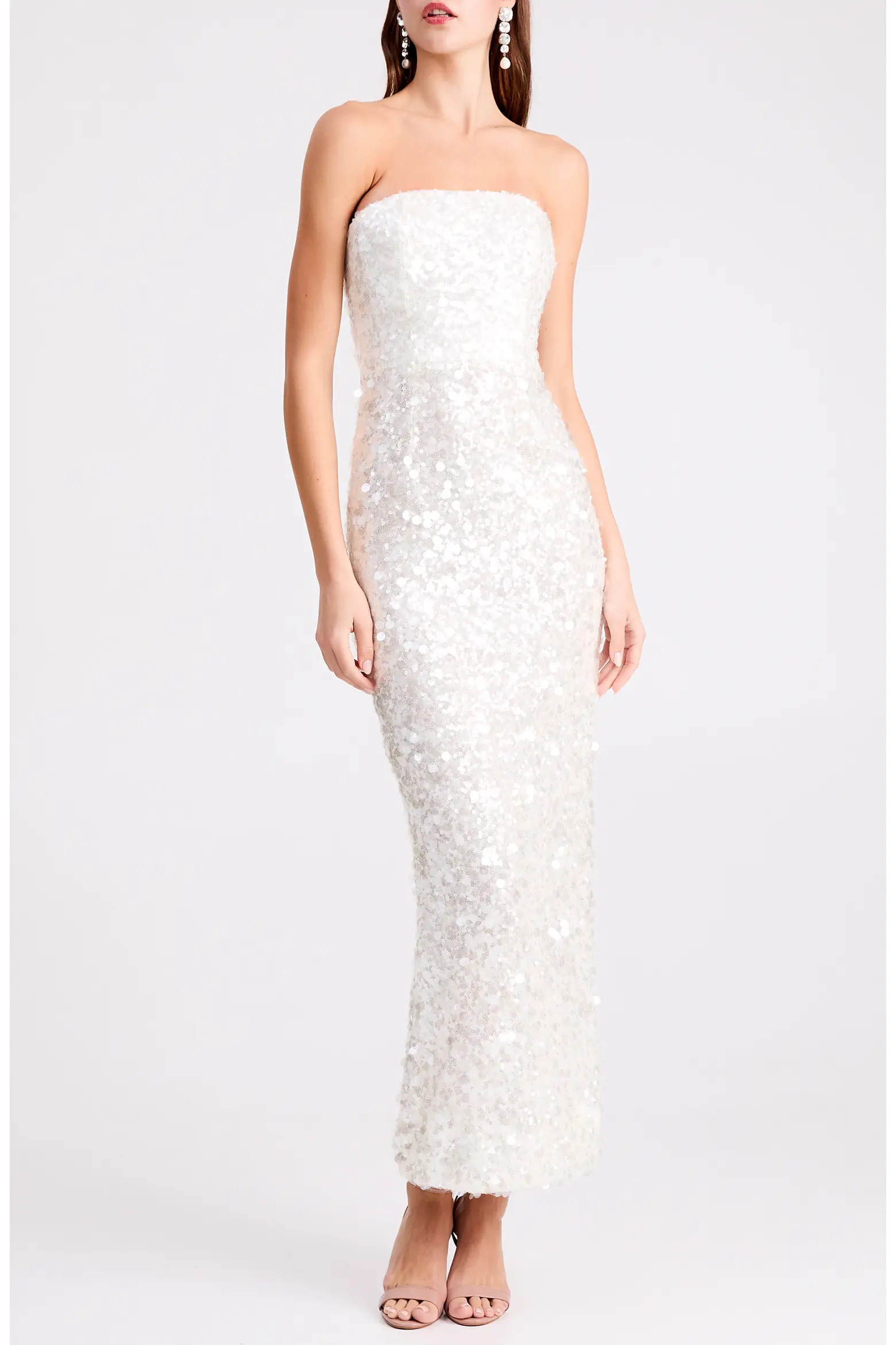 Leslie Sequin Column Gown (Women) | Nordstrom | Nordstrom