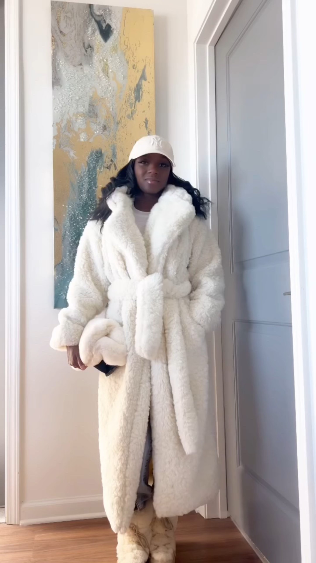 WINTER OUTFIT IDEAS 
Coat @forever21 
Hat @amazon 
Boots @hm #

#LTKFindsUnder100 #LTKgrwm #LTKootd