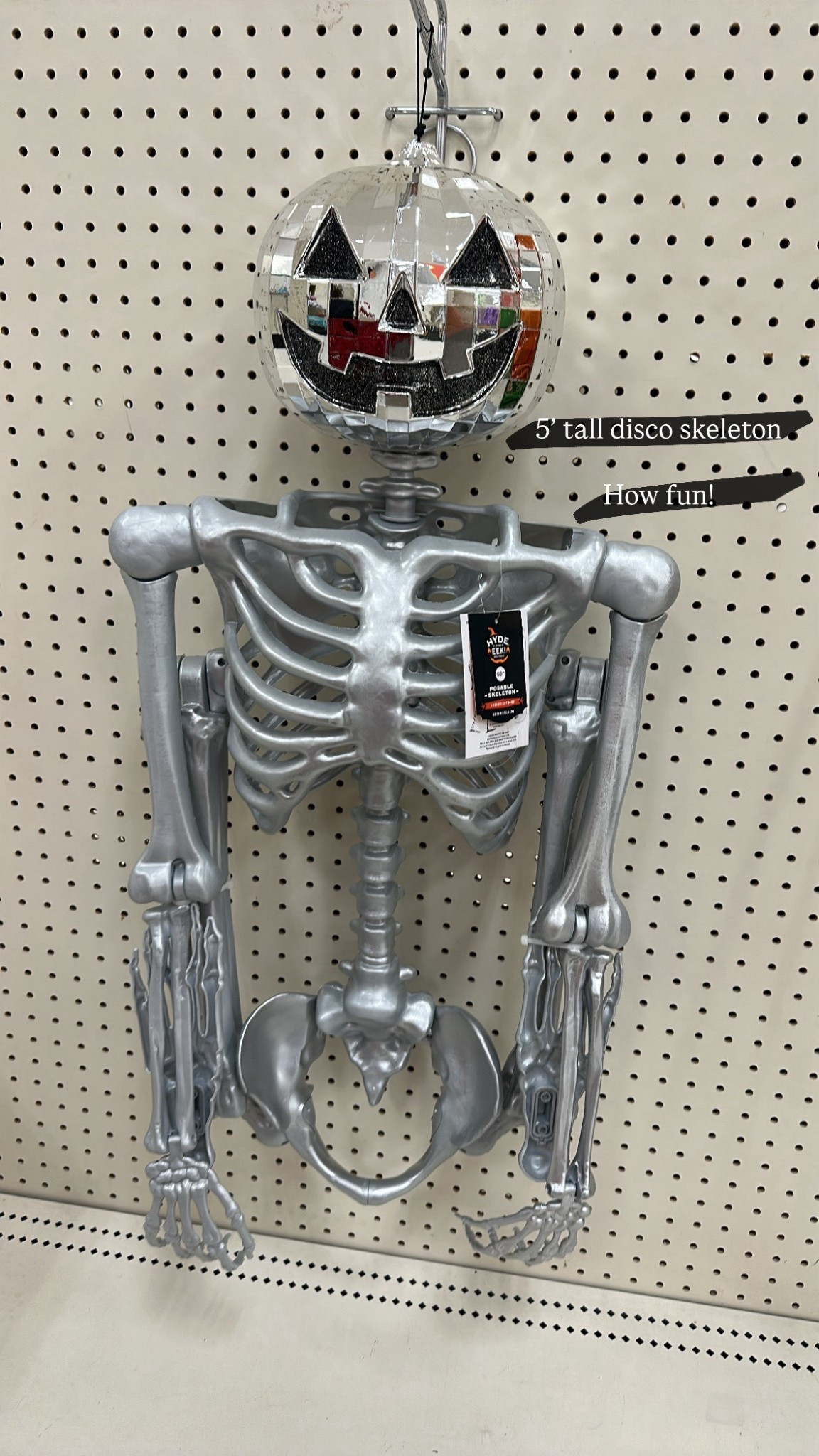 5’ tall disco skeleton 

Halloween decor, fun Halloween decorations, target Halloween decor 

 

#LTKSeasonal #LTKHome #LTKFindsUnder50