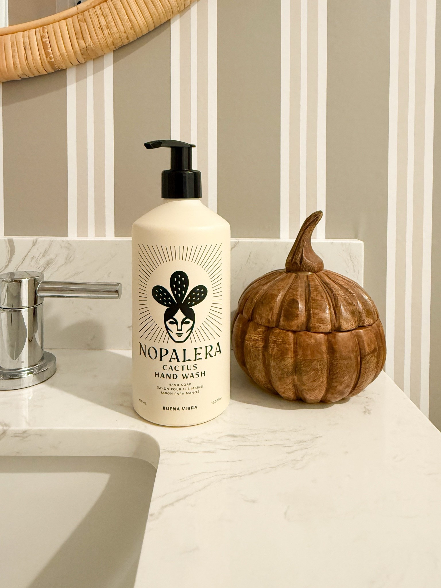 Love this cactus hand soap! Great scent and I’m a sucker for cool packaging. Looks good on the countertop!!
