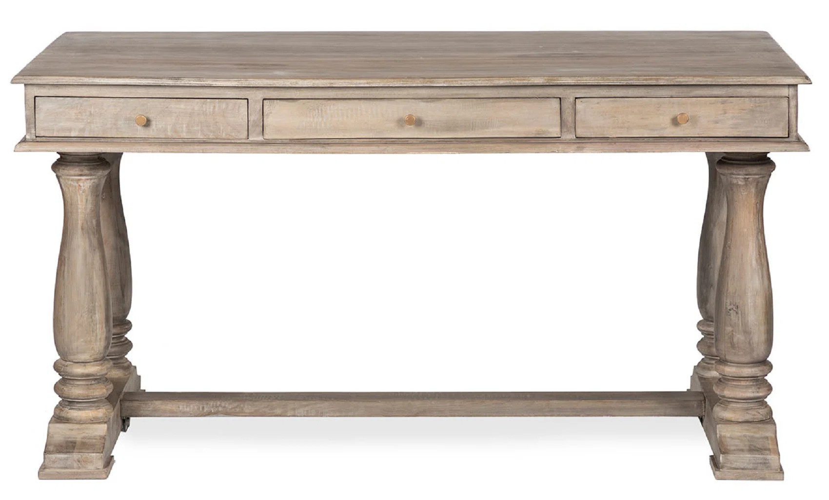 Stuart 60'' Solid Wood Writing Desk | Wayfair North America