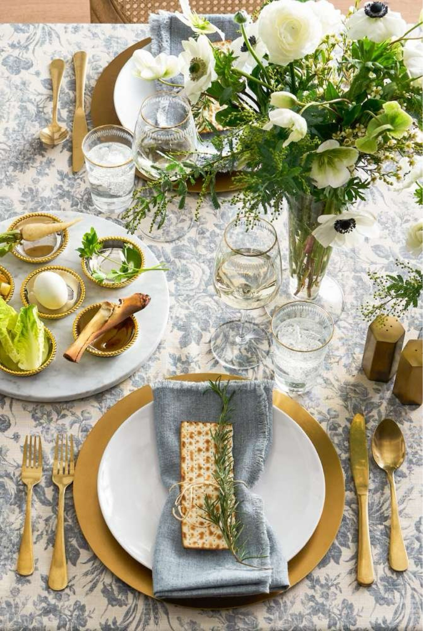Pottery Barn Easter Table setting / Passover table setting  

#LTKSeasonal #LTKSpringSale #LTKhome