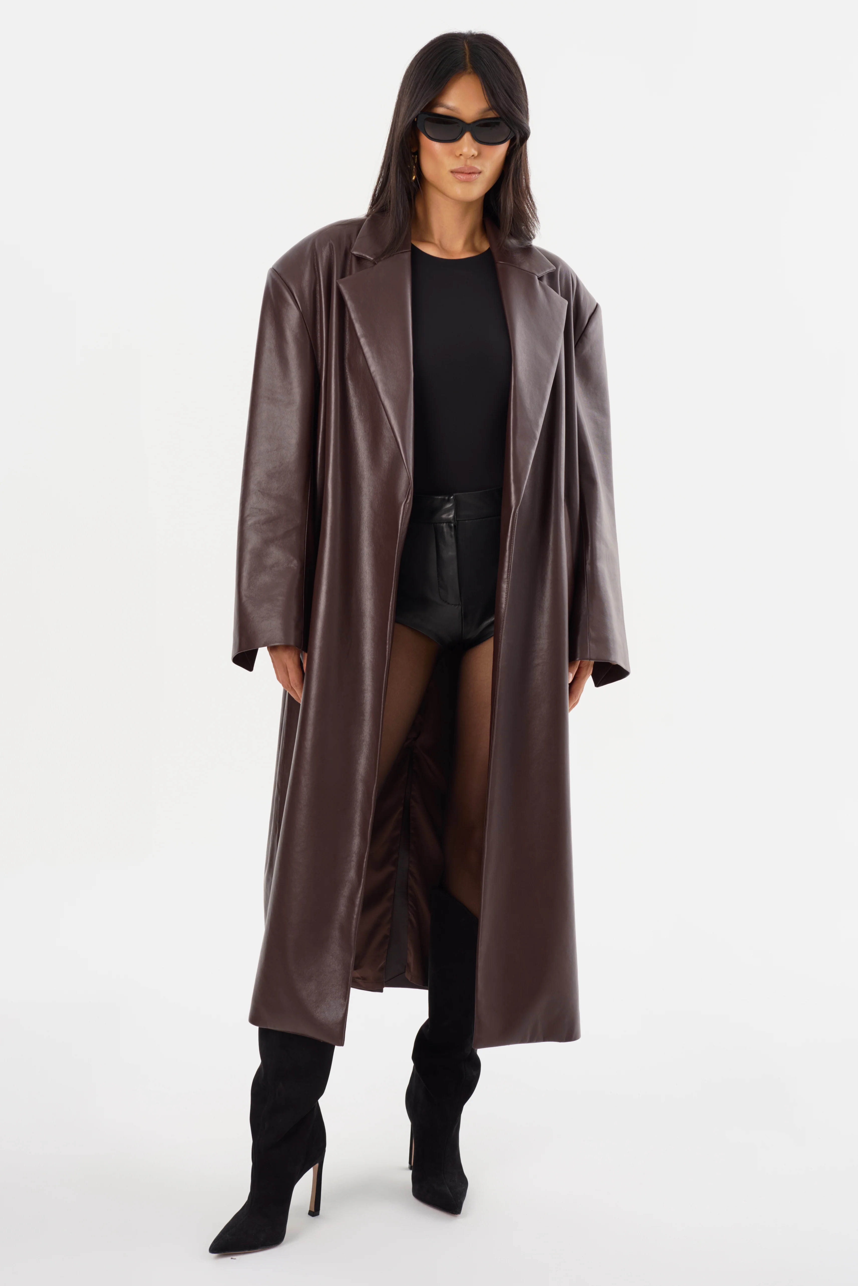 JANELLE | Recycled Leather Coat | LAMARQUE