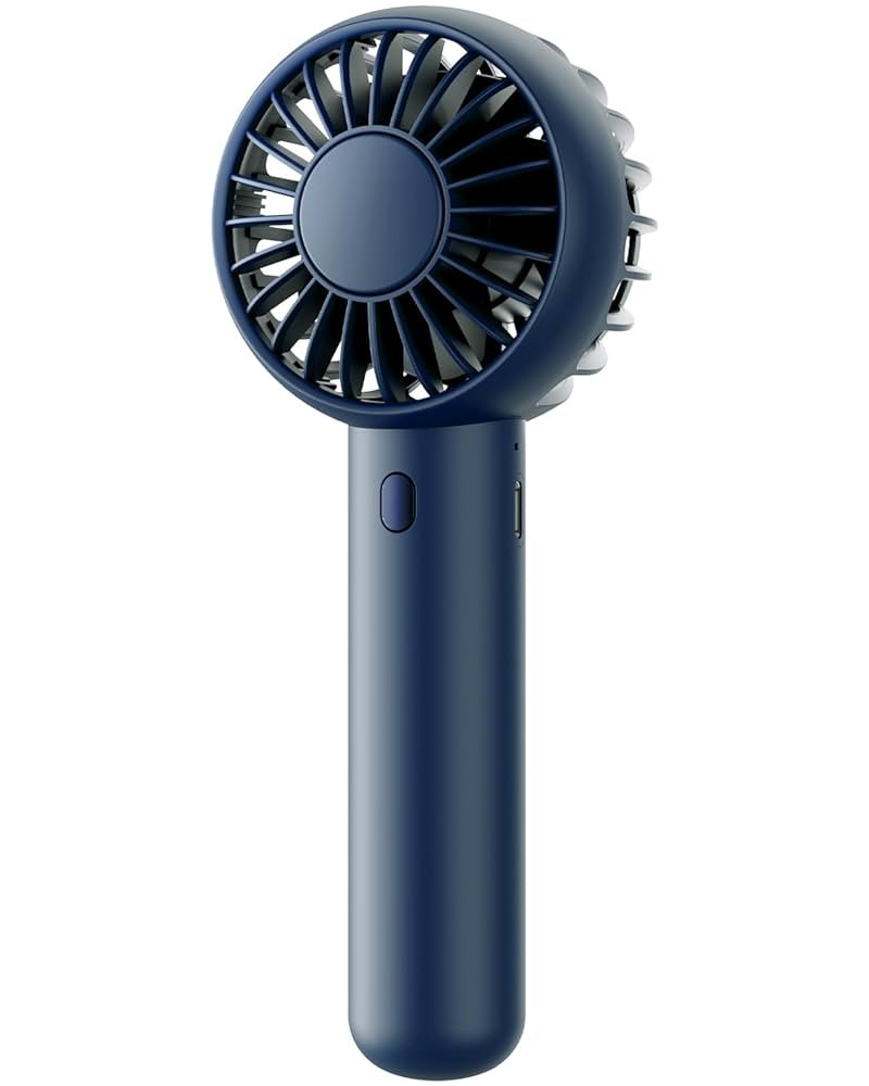 Gaiatop Mini Portable Fan, Navy Blue, Cute Design, Powerful Wind, Handheld and Desktop, Rechargea... | Amazon (US)