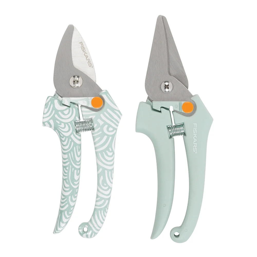Fiskars Designer Stainless Steel Pruner and Snip Set, Pruning Shears Garden Tools - Walmart.com | Walmart (US)
