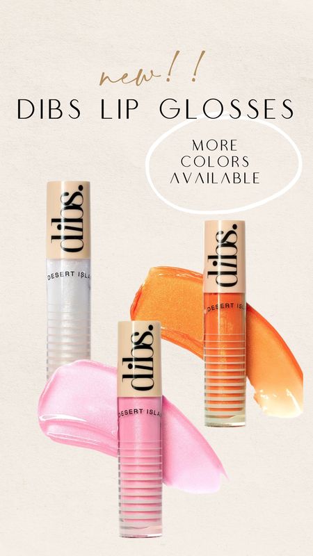 New DIBS lip glosses! Use code MAGEN

#LTKbeauty #LTKGiftGuide #LTKsalealert