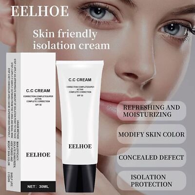 CC Cream Colour Correcting SPF50 Self Skin Tone Adjusting Makeup Primer | eBay US
