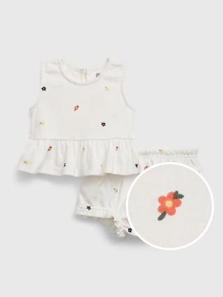 Baby Ruffled Two-Piece Outfit Set | Gap (US)