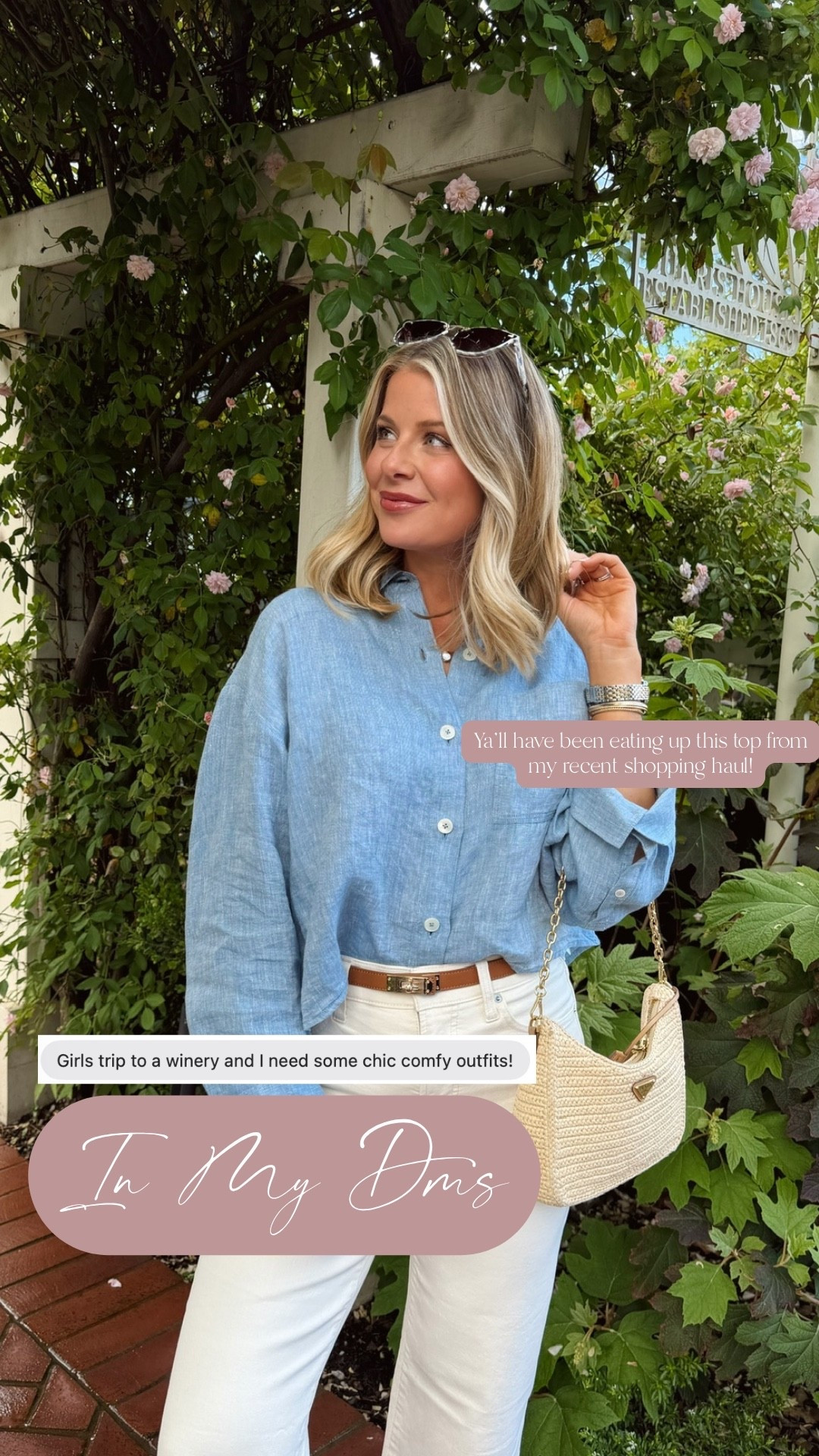 Girls trip outfit inspo/winery outfit inspo for spring & summer! 


Summer haul, winery ootd, work outfit, outfit inspo, ootd, girls trip, spring break outfits

#LTKootd #LTKdayinmylife #LTKTravel