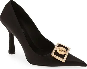 Versace Medusa Frame Pointed Toe Pump | Nordstrom | Nordstrom