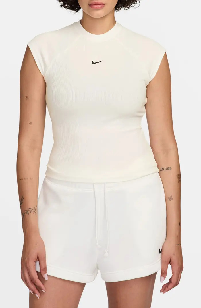 Chill Crop Rib T-Shirt | Nordstrom