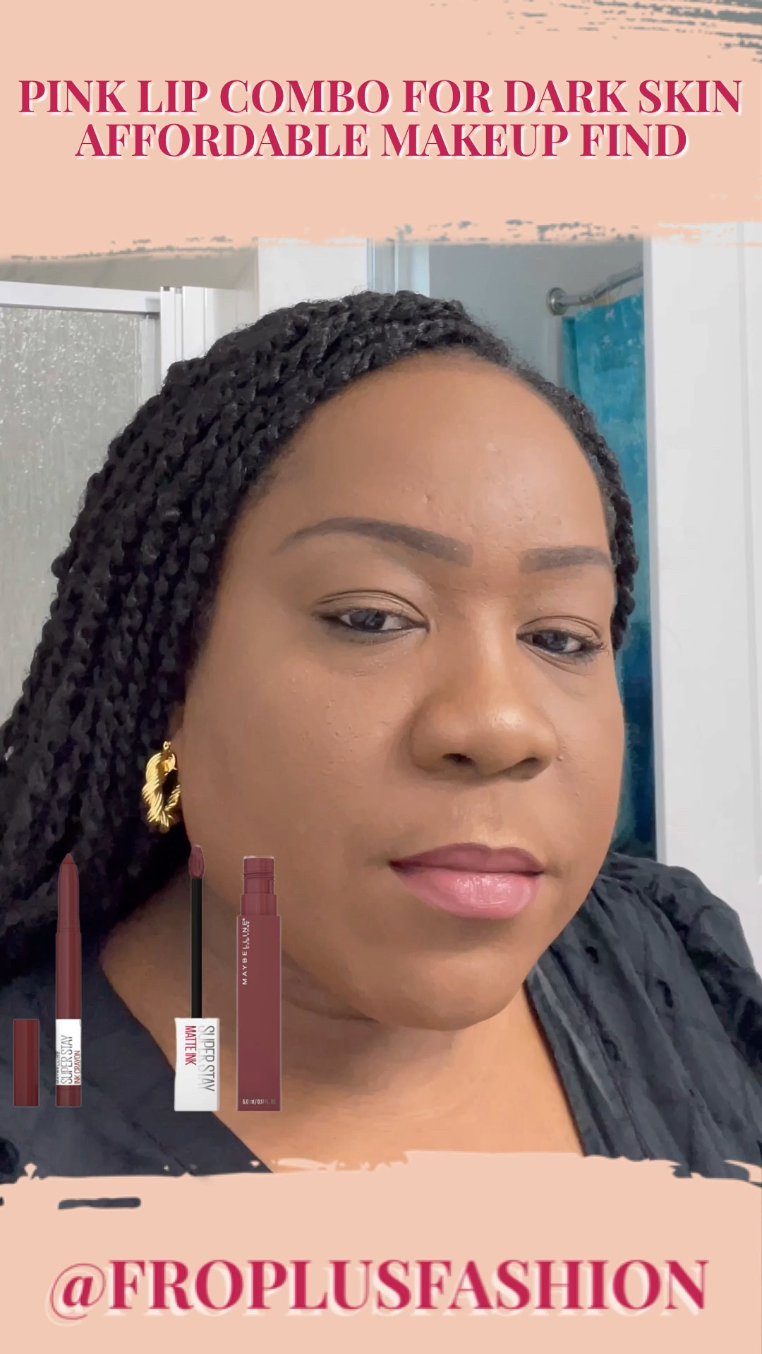 When I find a lip combo I love I wear it to death! I’m currently loving this pinky lip combo on my dark skin! I wear it almost every day and it lasts even after eating and drinking! 

#LTKsalealert #LTKunder50 #LTKbeauty