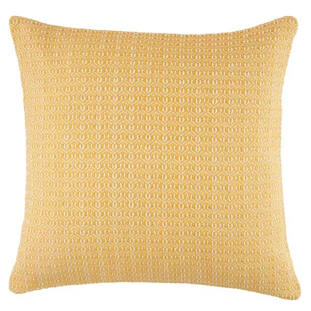 Wanda June Home Gold Woven Cotton Pillow by Miranda Lambert, Gold, 20"x20" - Walmart.com | Walmart (US)