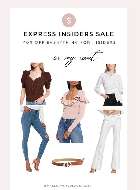 Express Insiders Sale! 40% off for Insiders! All you have to do to be an insider is create an account! So easy! 

#LTKSeasonal #LTKsalealert #LTKhome