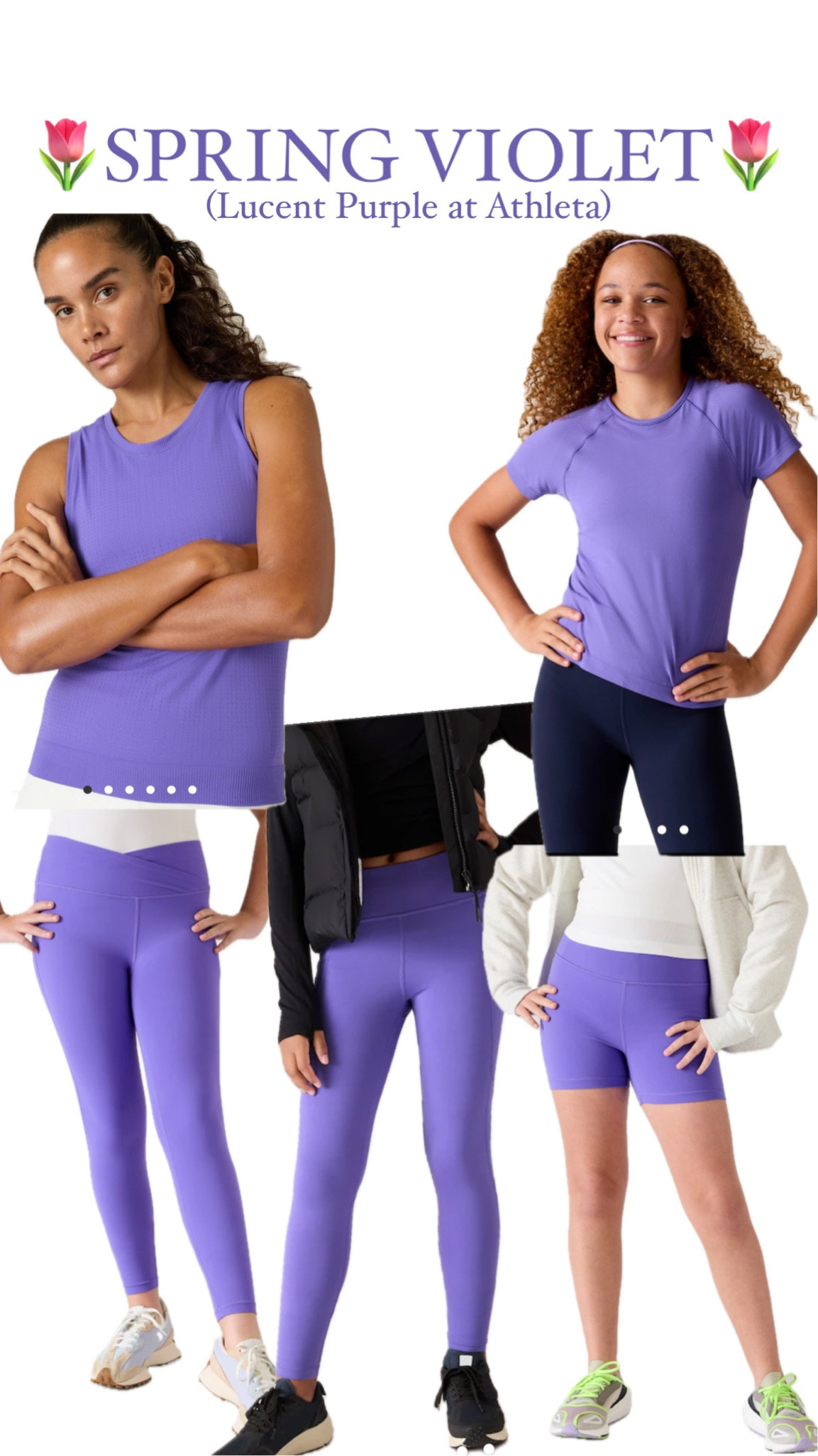 #lucentpurple #athleta #hocspring #hocspringviolet #springviolet 

#LTKSeasonal #LTKfitness #LTKSpringSale