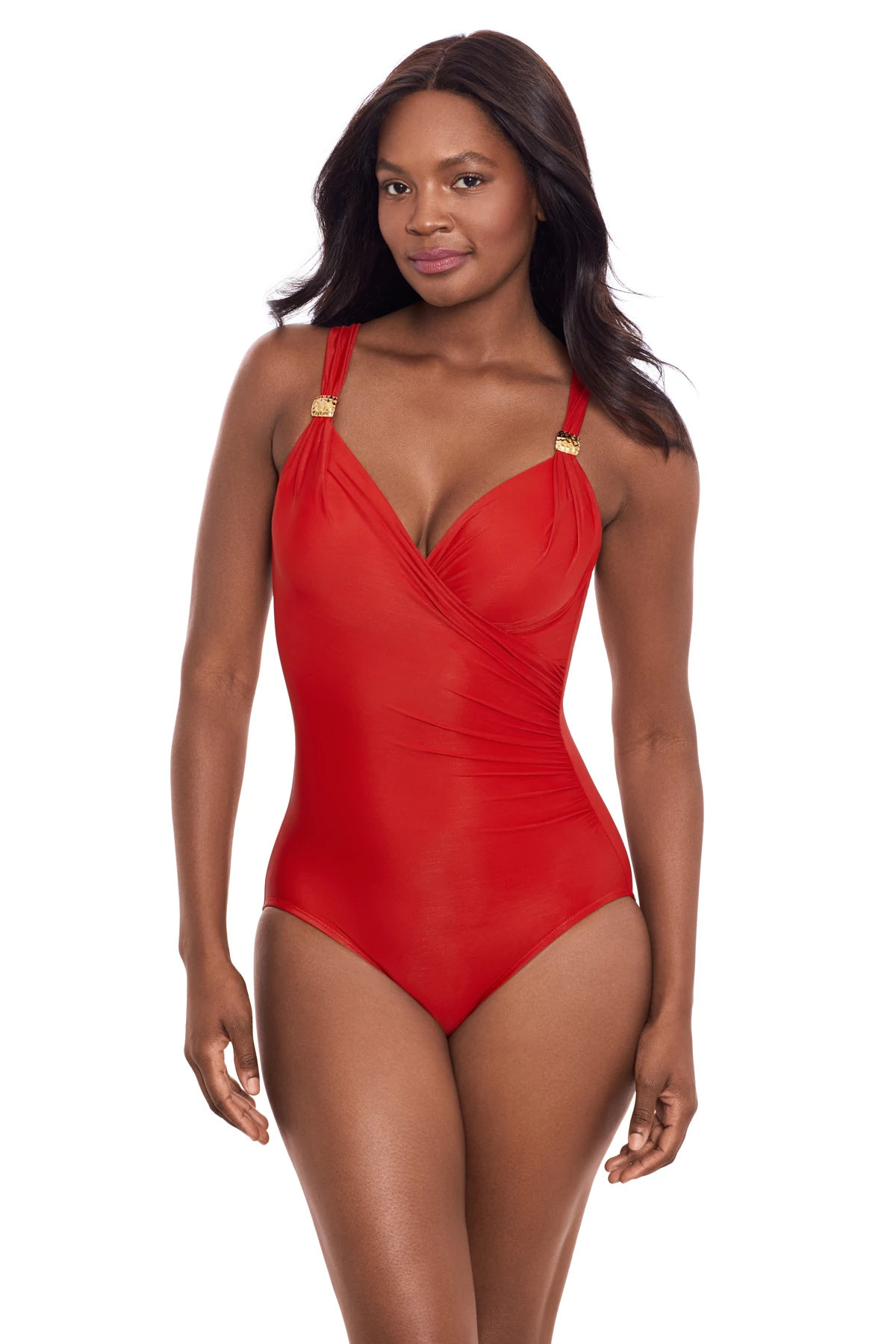Siren Underwire Surplice One Piece Swimsuit | Everything But Water