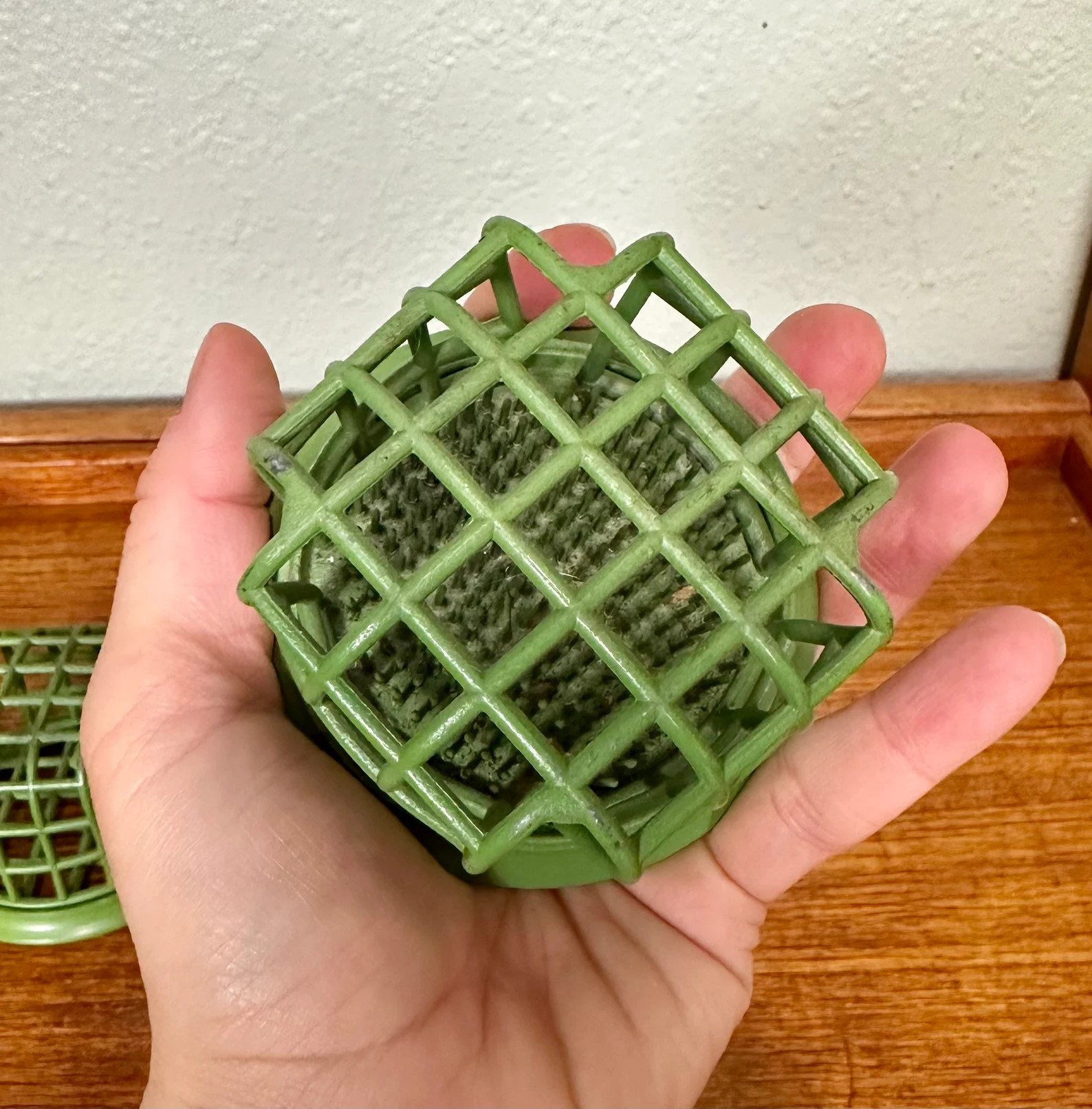 Set of Two Vintage Vogue Metal Flower Caged Frog Made in - Etsy | Etsy (US)