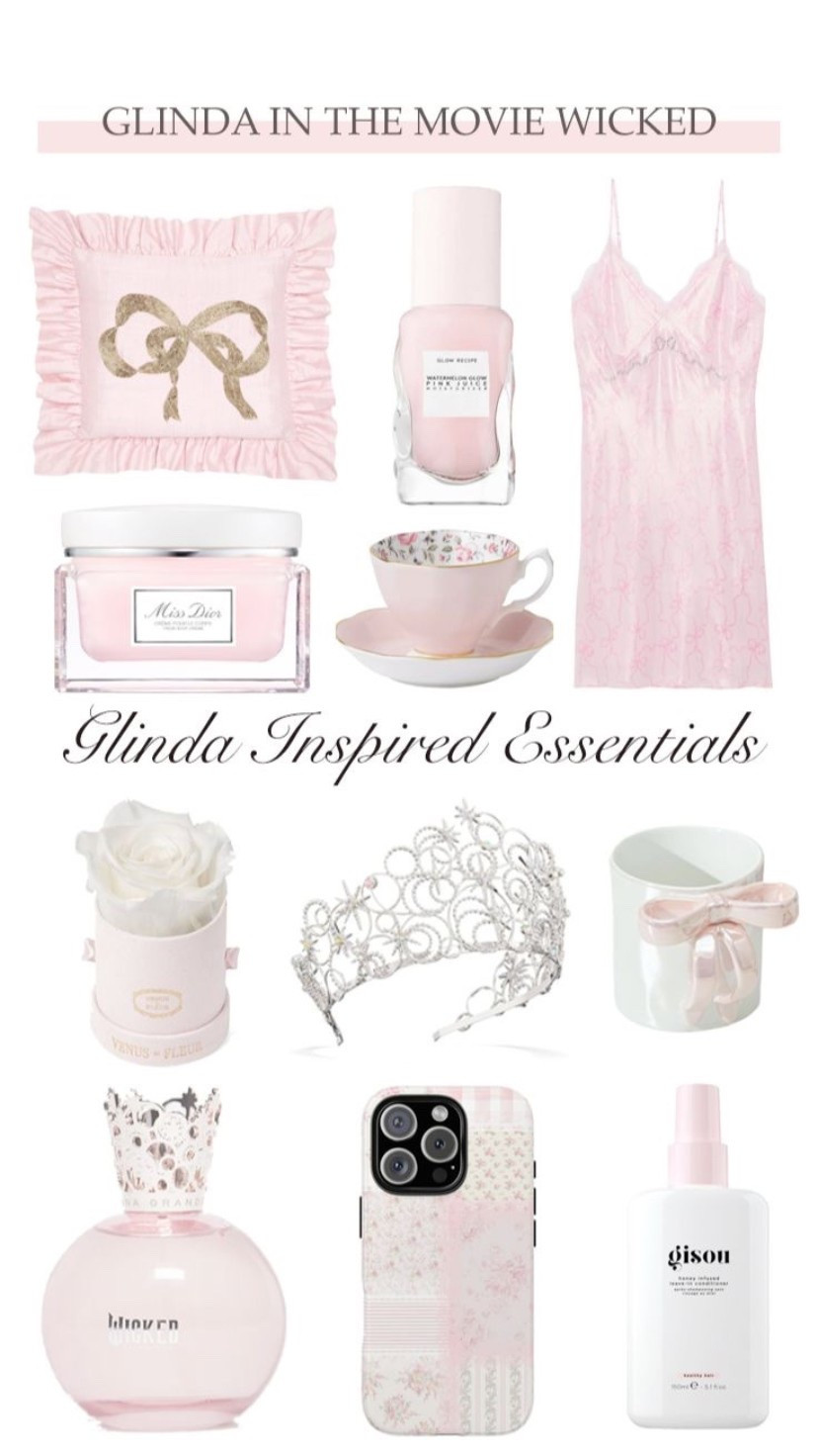 Glinda in the Movie Wicked Inspired Essentials 💫