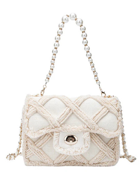 'Tasha' Texture Studded Chain Bag | Goodnight Macaroon